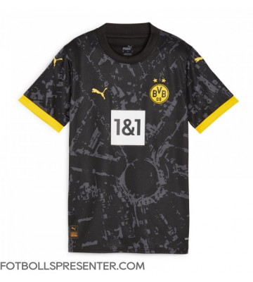 Borussia Dortmund Borta Matchtröja Dam 2023-24 Kortärmad
